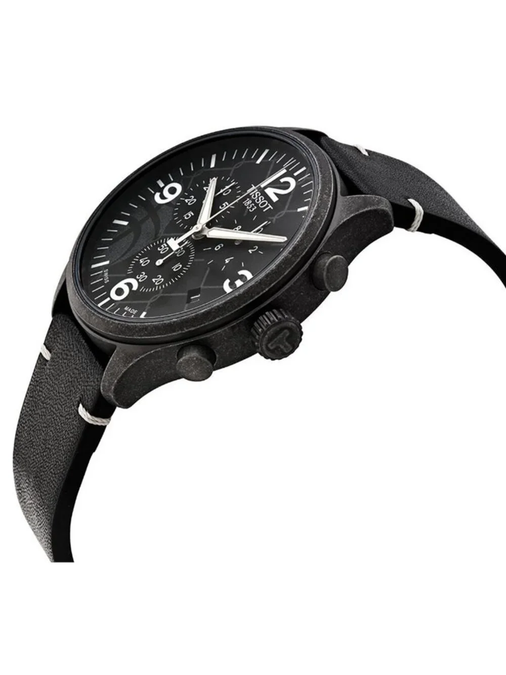 NWT Tissot XL 3X3 Street Basketball Chronograph Anthracite Dial Men's Watch
